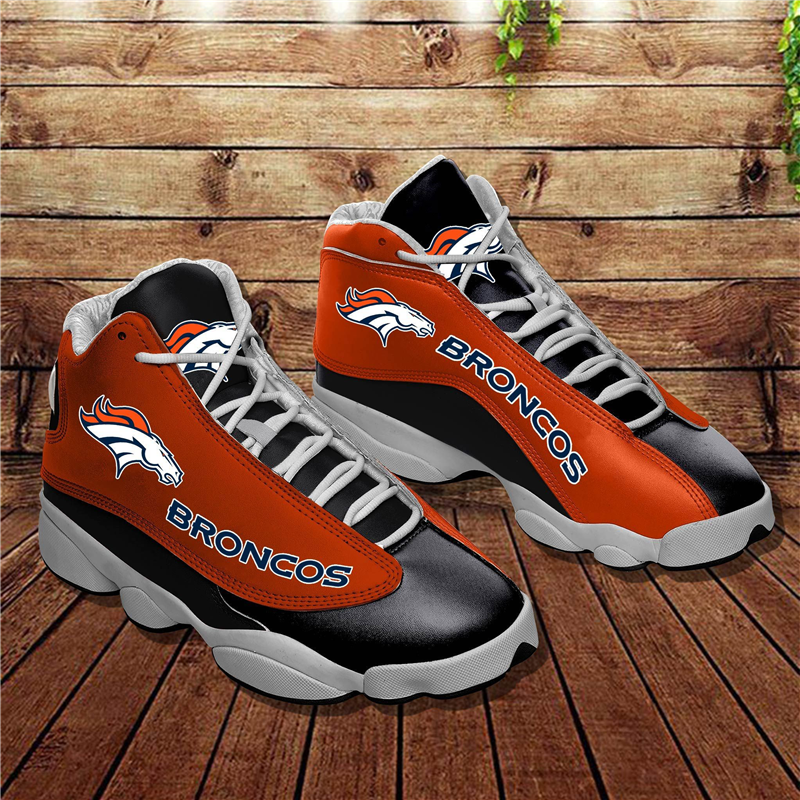 Men's Denver Broncos Limited Edition JD13 Sneakers 003 Men's Denver Broncos Limited Edition JD13 Sneakers 003